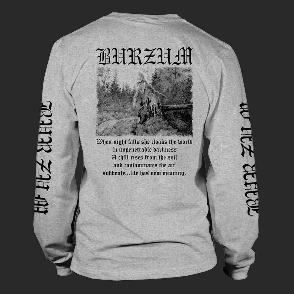 Burzum - Filosofem (Black on Grey) (Long Sleeve T-Shirt)