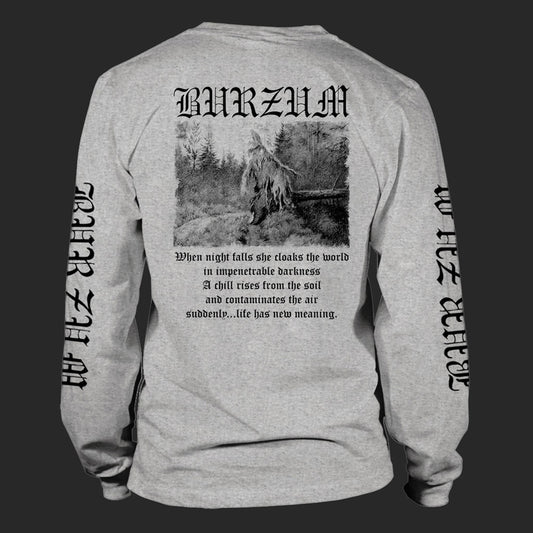 Burzum - Filosofem (Black on Grey) (Long Sleeve T-Shirt)