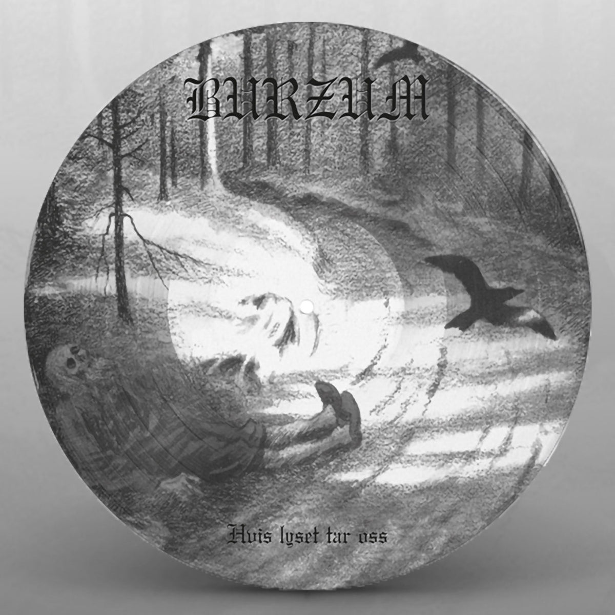 Burzum - Hvis lyset tar oss (2022 Reissue) (Picture Disc LP Burzum - Hvis lyset tar oss (2022 Reissue) (Picture Disc LP
