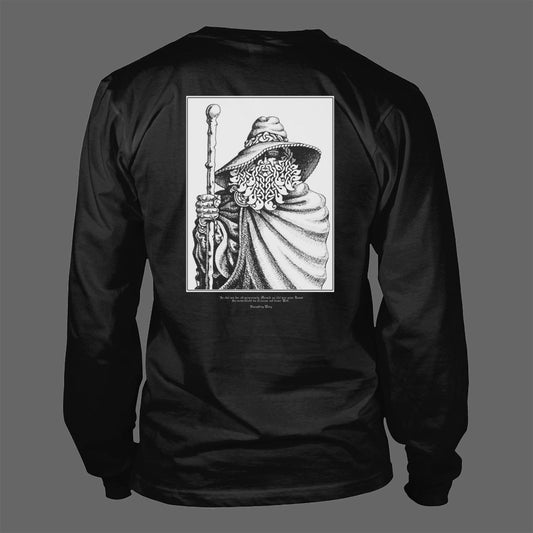 Burzum - Logo & Algiz (Long Sleeve T-Shirt)