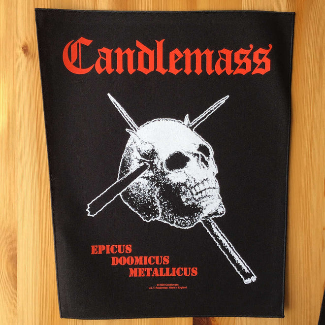 Candlemass - Epicus Doomicus Metallicus (Backpatch)