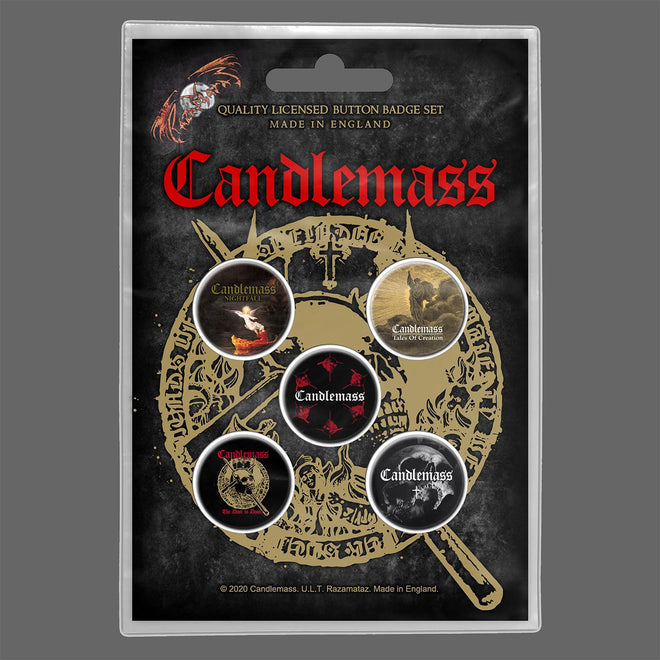 Candlemass - The Door to Doom (Badge Pack)