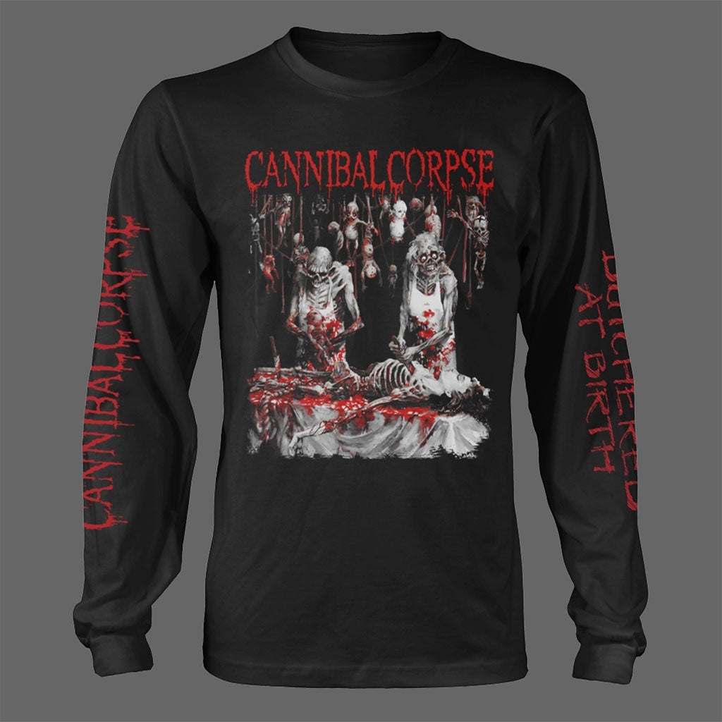 Cannibal Corpse - Butchered at Birth (Original) (Long Sleeve T-Shirt)
