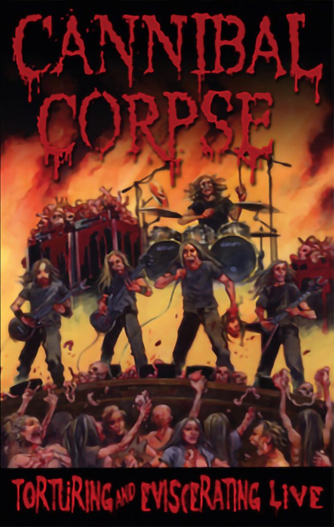 Cannibal Corpse - Torturing and Eviscerating Live (2023 Reissue) (Cassette)