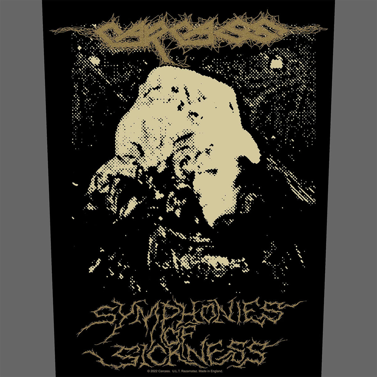 Carcass - Symphonies of Sickness (Backpatch) | Todestrieb