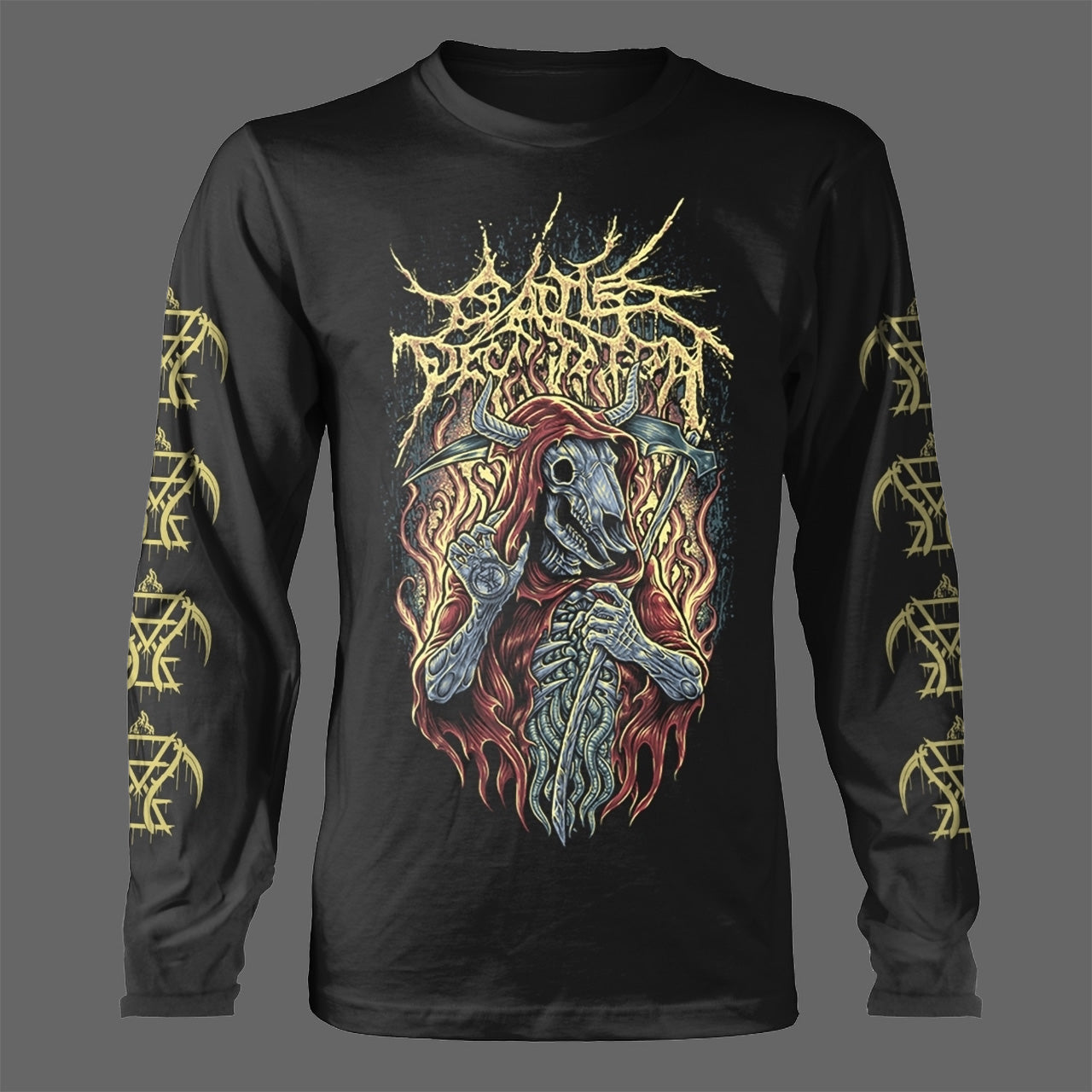 Cattle Decapitation - Reaper (Richard Ramirez) (Long Sleeve T-Shirt)