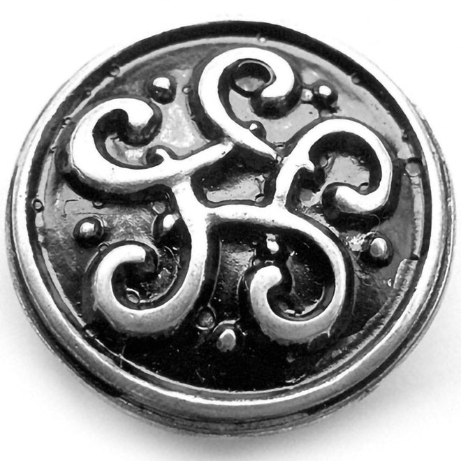 Celtic Knot (Sterling Silver) (Metal Pin)