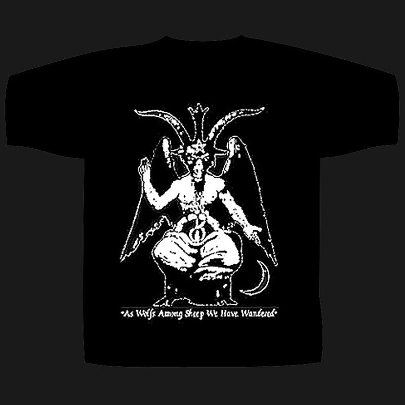 Darkthrone - Logo / Baphomet (T-Shirt)