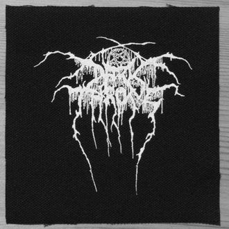 Darkthrone - White Logo (Printed Patch)