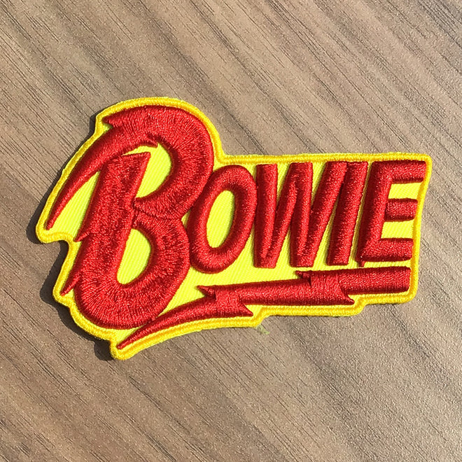 David Bowie - Red Logo (Embroidered Patch)