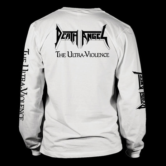 Death Angel - The Ultra-Violence (White) (Long Sleeve T-Shirt)