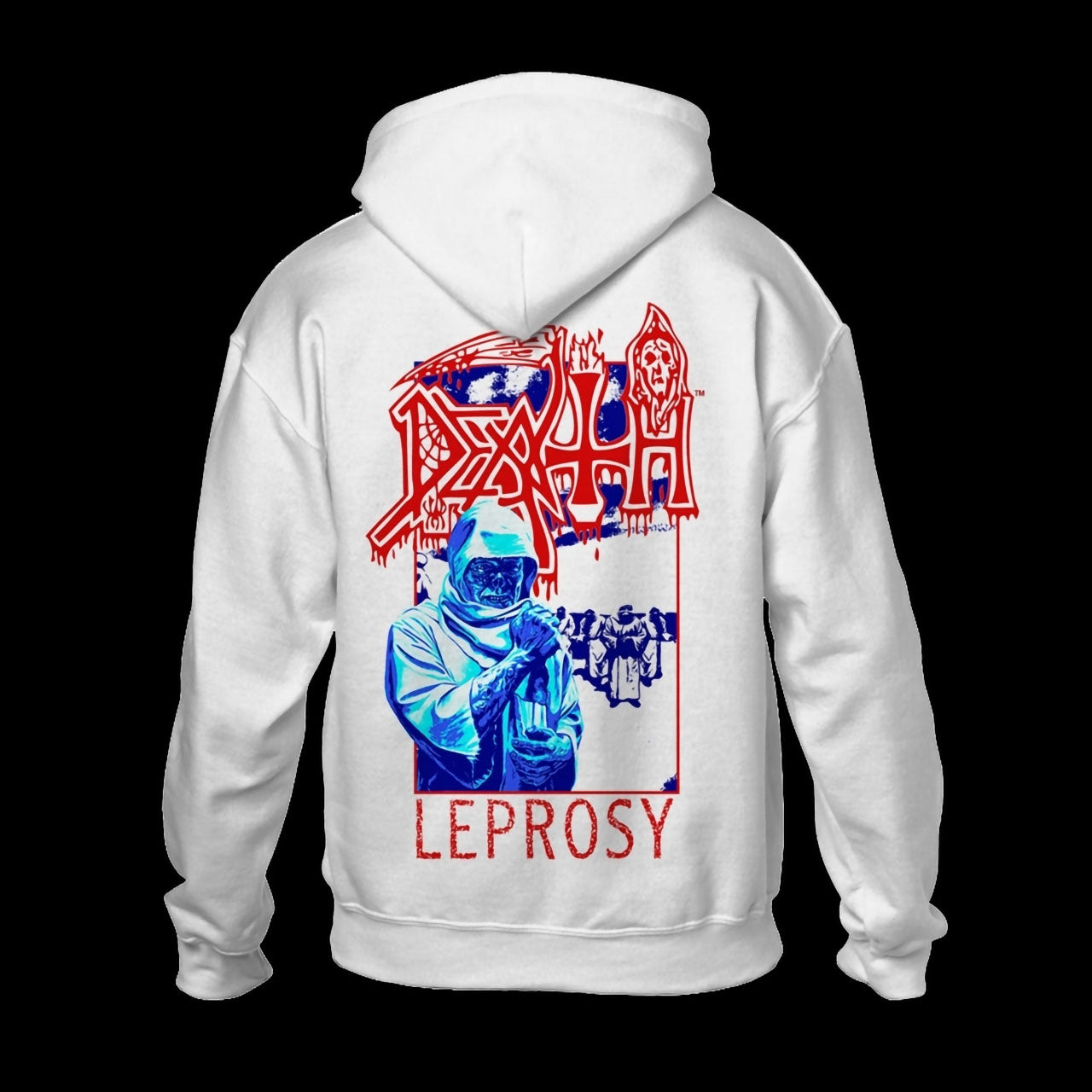 Death - Leprosy (Posterized) (White) (Hoodie)
