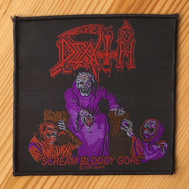 Death - Scream Bloody Gore (Woven Patch)