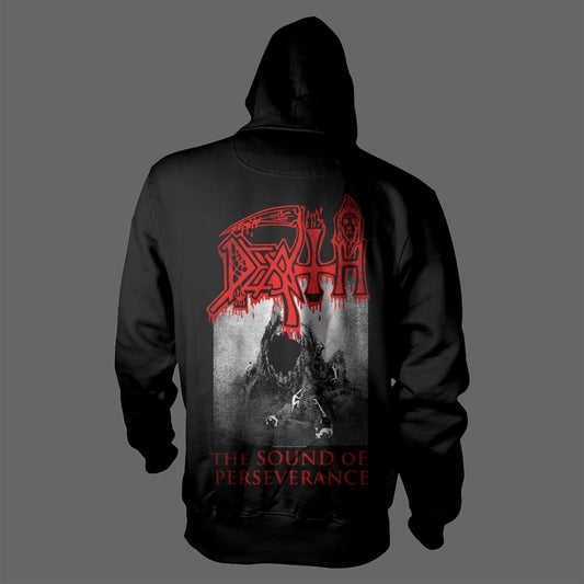 Death - The Sound of Perseverance (Black & Red) (Full Zip Hoodie)