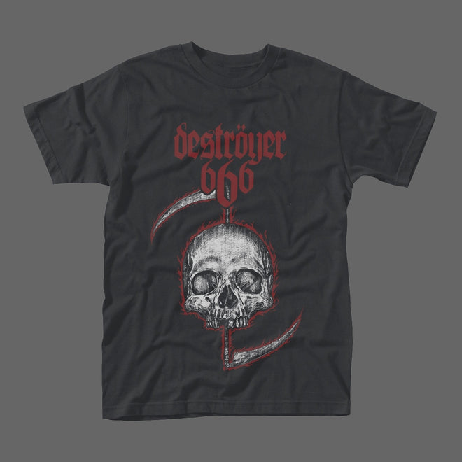 Destroyer 666 - Wildfire Skull (T-Shirt)
