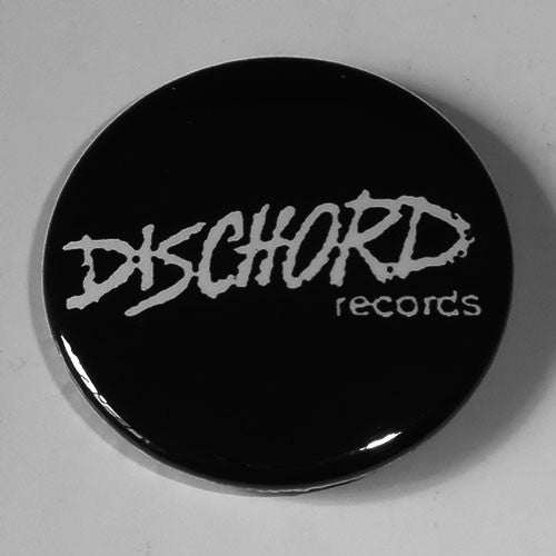 Dischord Records - White Logo (Badge)