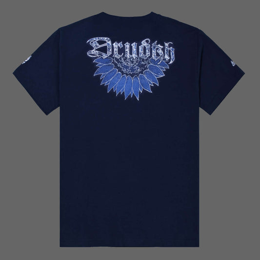 Drudkh - Eternal Turn of the Wheel (Вічний оберт колеса) (Navy) (T-Shirt)