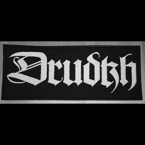Drudkh - White Logo (Superstrip) (Backpatch)