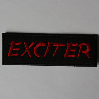 Exciter - Red Logo (Embroidered Patch)