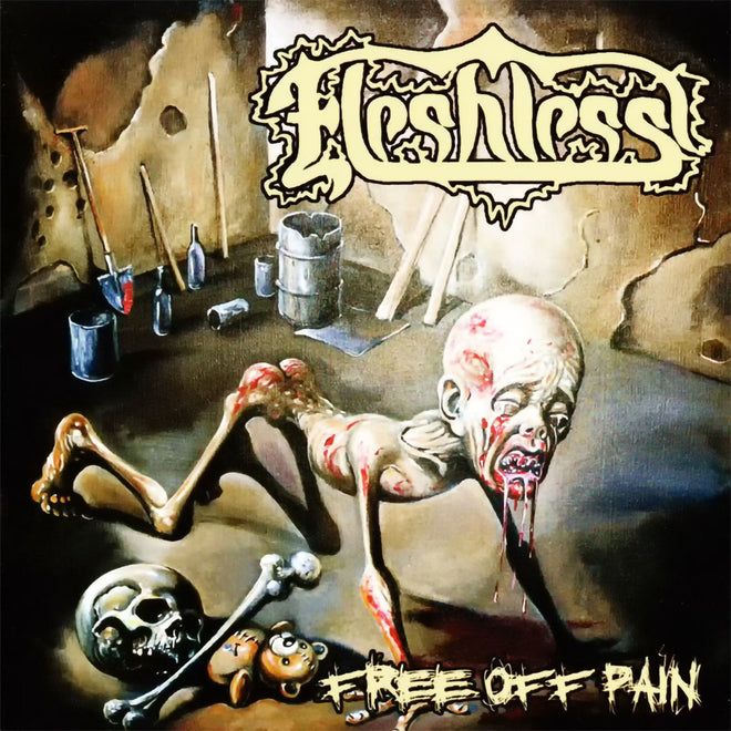 Fleshless - Free off Pain / Stench of Rotting Heads (CD)