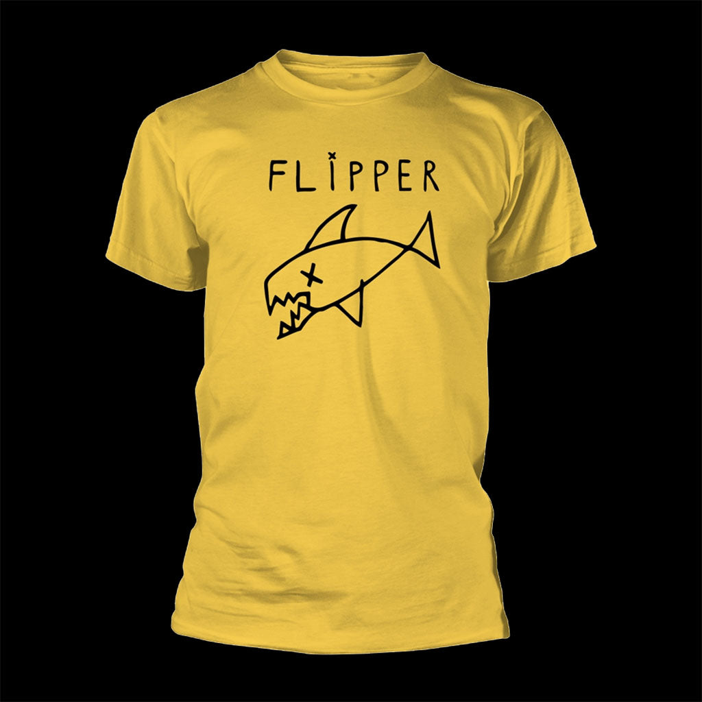 Flipper - Logo (Yellow) (T-Shirt)