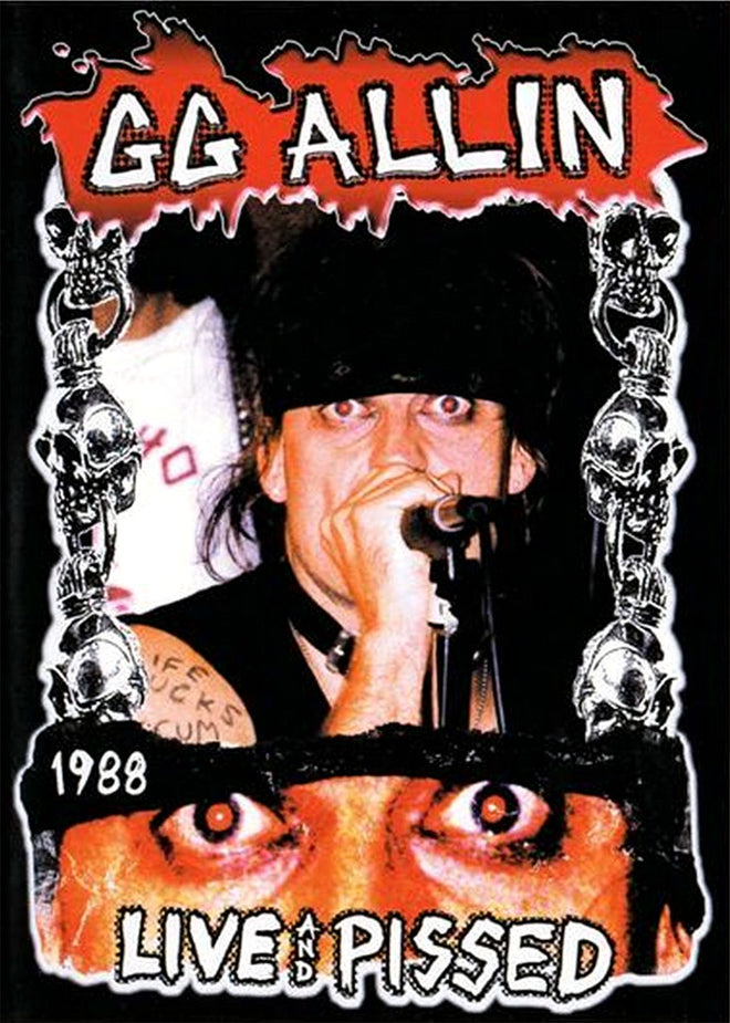 GG Allin - Live and Pissed 1988 (DVD)