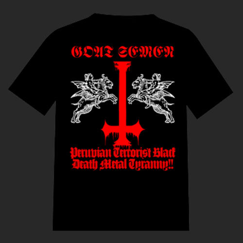 Goat Semen - Peruvian Black Death Metal Tyranny (T-Shirt)
