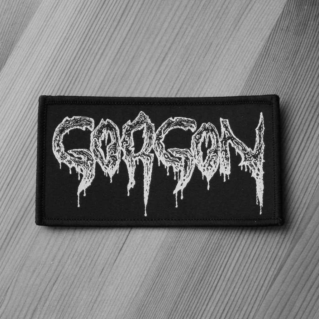 Gorgon - White Logo (Woven Patch)