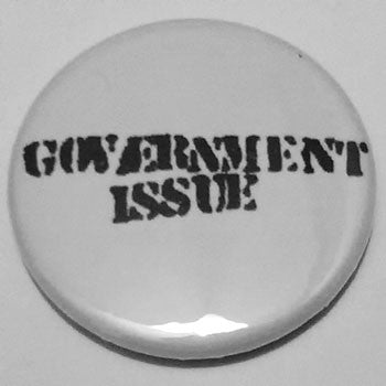 Government Issue - Black Logo (Badge)