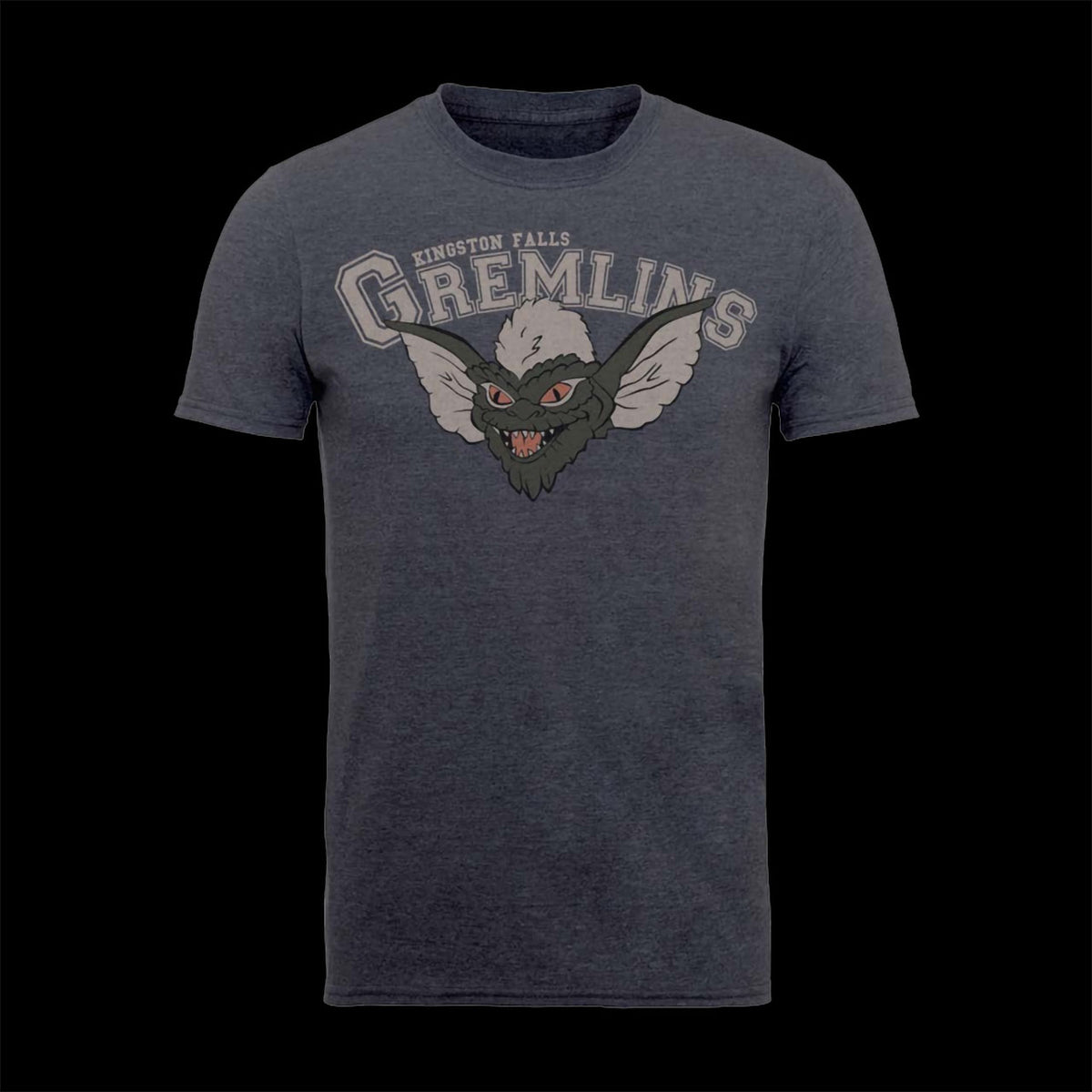Maglietta Gremlins Ufficiale 'Team Kingston Falls 1984' – Taglia XXL, Verde, Merchandising Autentico
