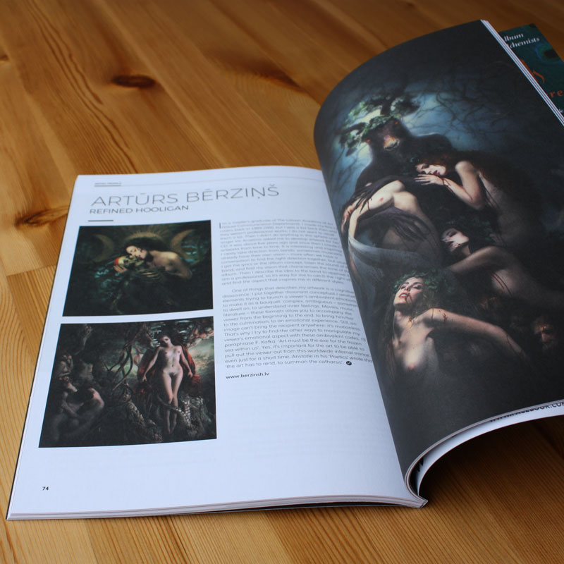 Heavy Music Artwork - Issue 2: Folklore (Zine)