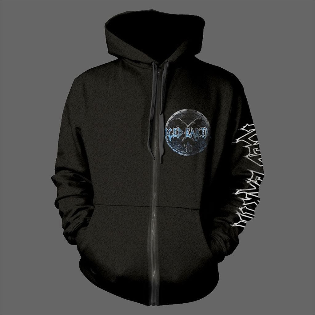 Iced Earth 30th Anniversary Three Decades Strong Full Zip Hoodie