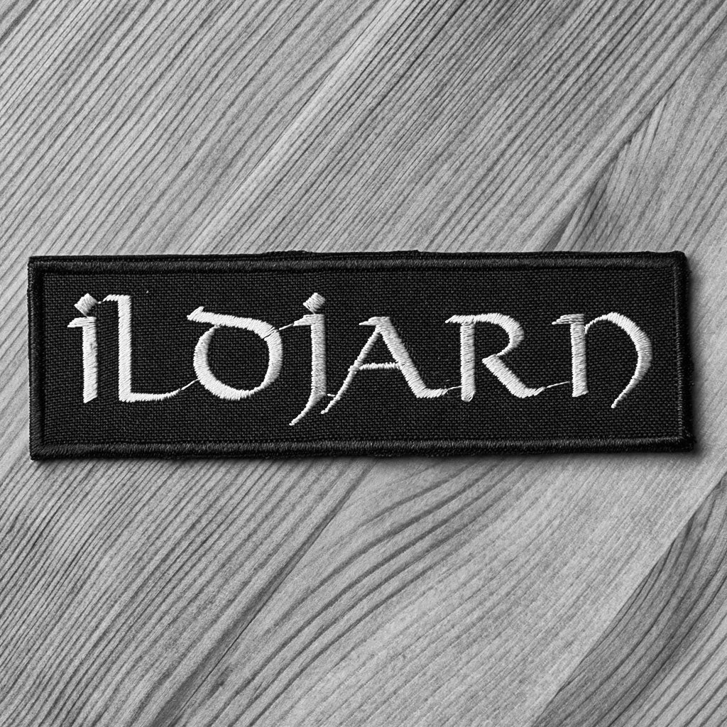Ildjarn - White Logo (Embroidered Patch)
