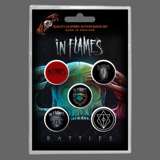 In Flames - Battles (Badge Pack)