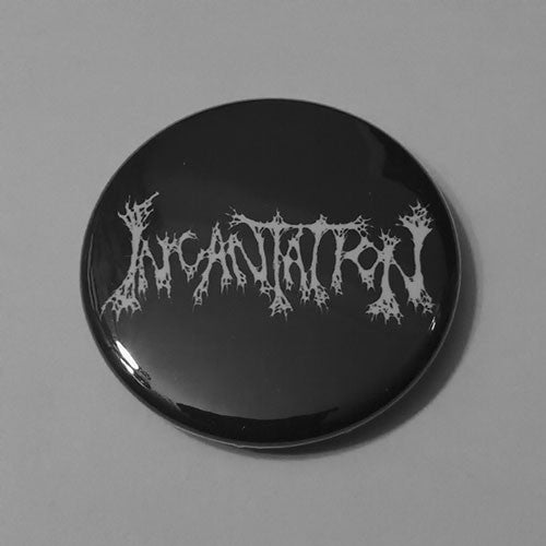 Incantation - White Logo (Badge)