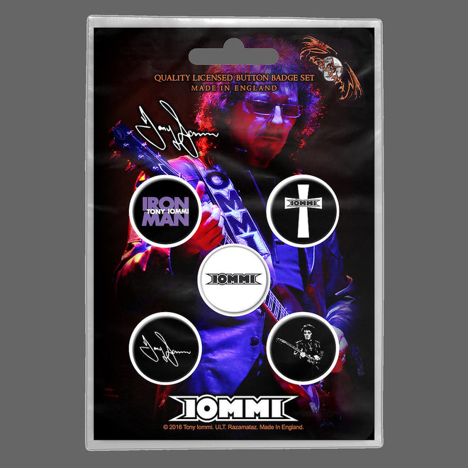 Iommi - Tony Iommi (Badge Pack)