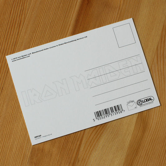 Iron Maiden - Somewhere Back in Time (Postcard)
