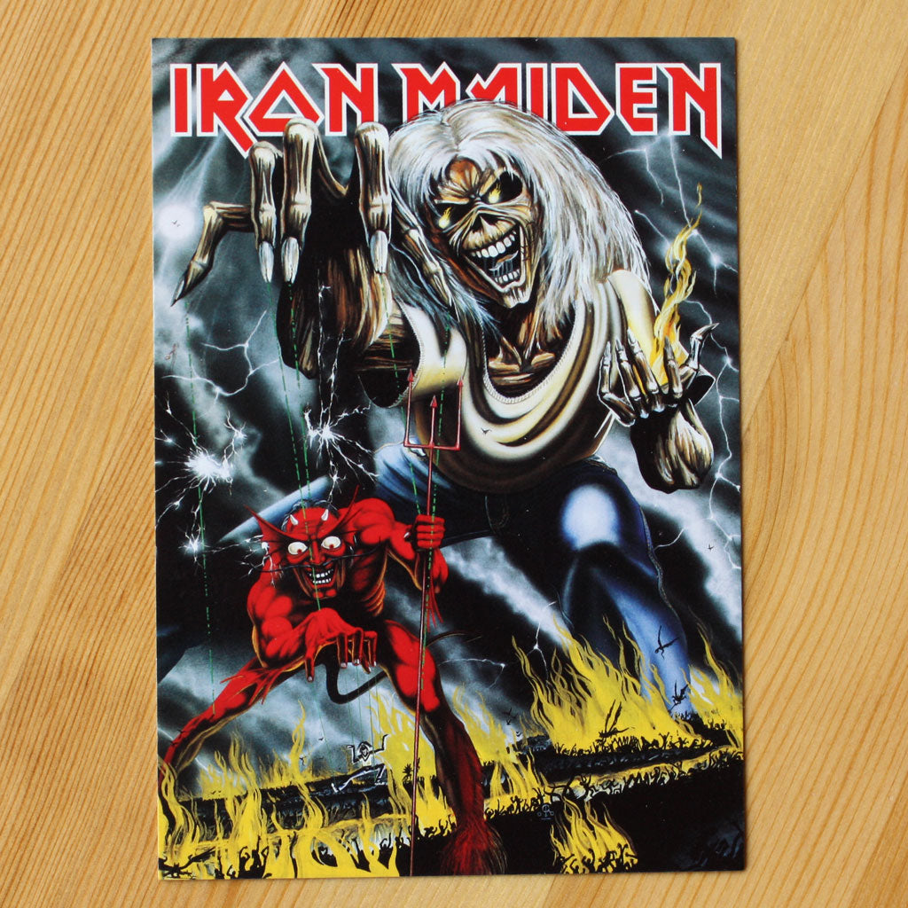 Iron Maiden - The Number of the Beast (Postcard) | Todestrieb