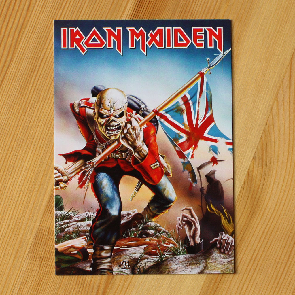 Iron Maiden - The Trooper (Postcard) | Todestrieb