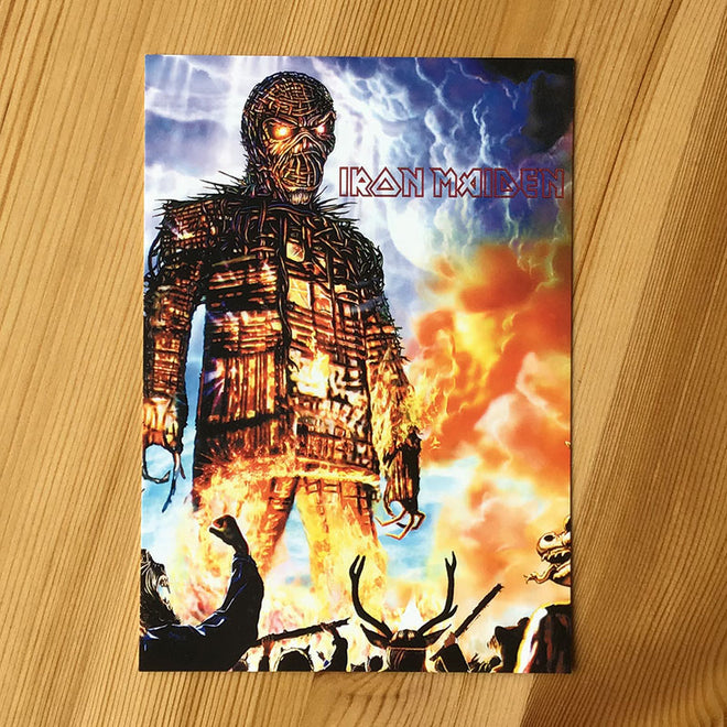 Iron Maiden - The Wicker Man (Postcard)