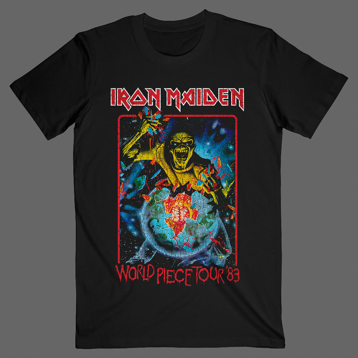 Iron Maiden - World Piece Tour 83 (T-Shirt) | Todestrieb