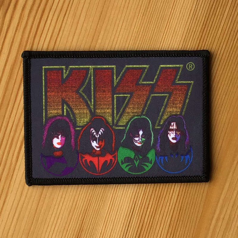 Kiss - Faces & Icons (Woven Patch)