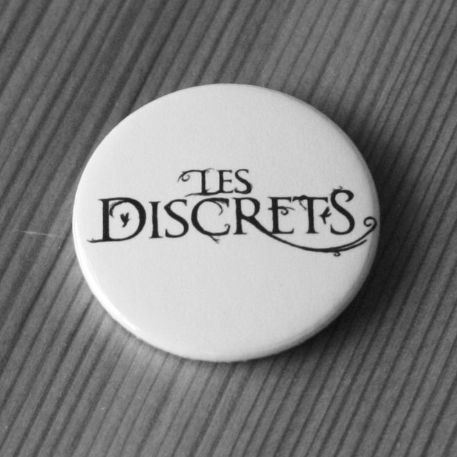 Les Discrets - Black Logo (Badge)
