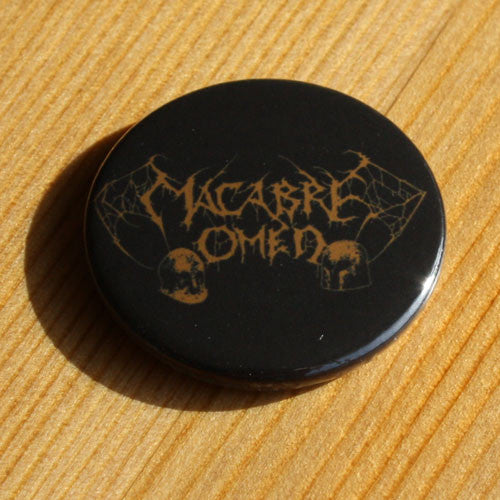 Macabre Omen - Bronze Logo (Badge)