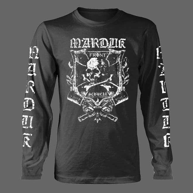 Marduk - Frontschwein (Shield) (Long Sleeve T-Shirt)