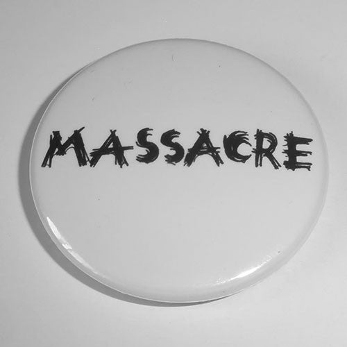 Massacre (Fin) - Black Logo (Badge)