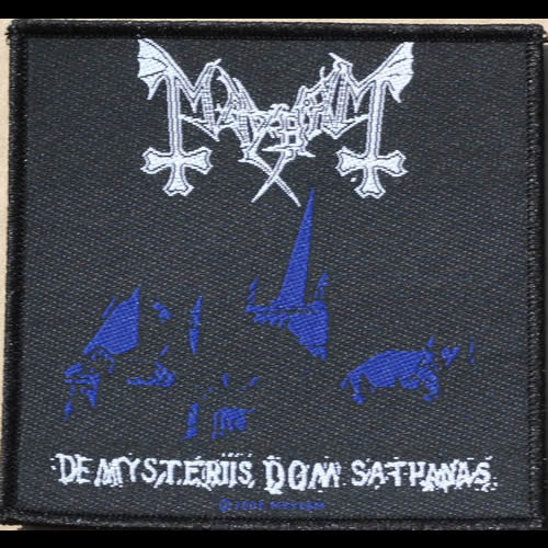 Mayhem - De Mysteriis Dom Sathanas (Woven Patch)