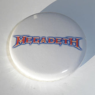 Megadeth - Red & Blue Logo (Badge)
