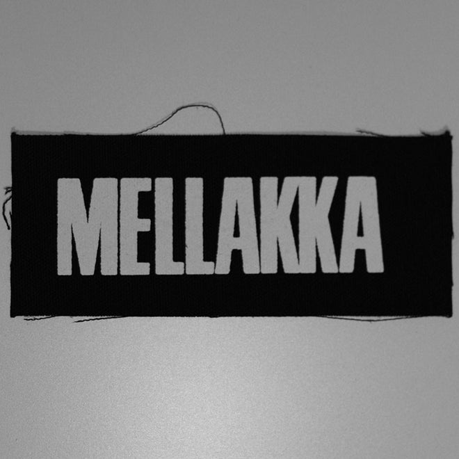 Mellakka - White Logo (Printed Patch)