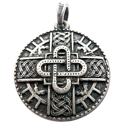 Merovingian Amulet (Antique Silver) (Pendant)